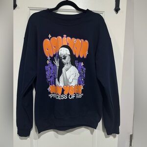 Official Aaliyah Licensed Graphic Sweatshirt Size M